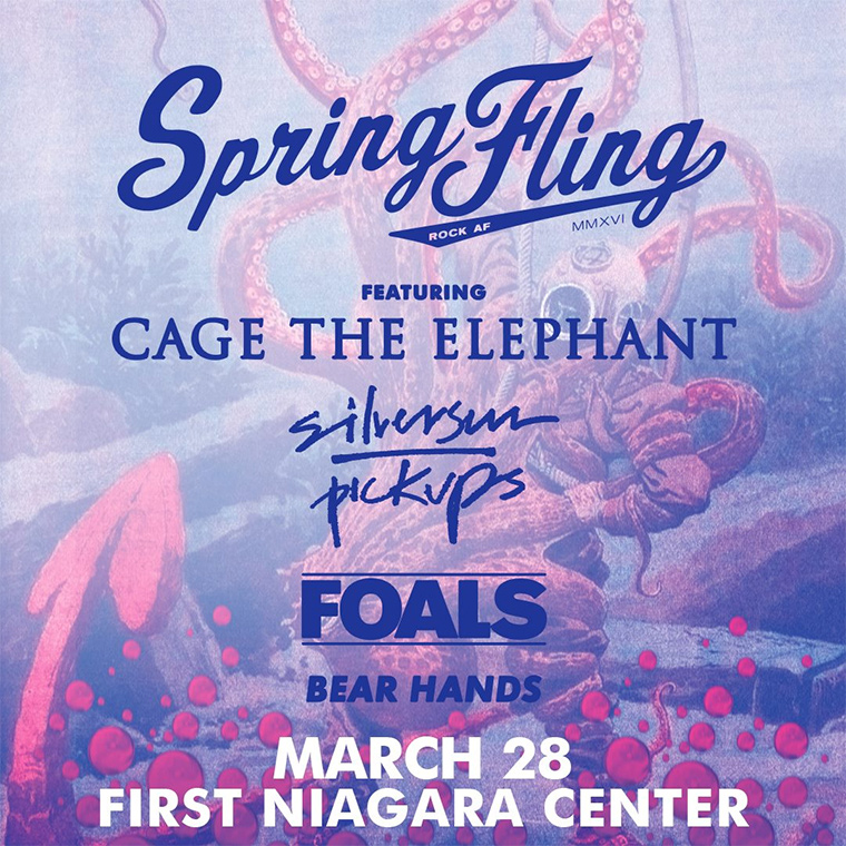 spring fling flyer template